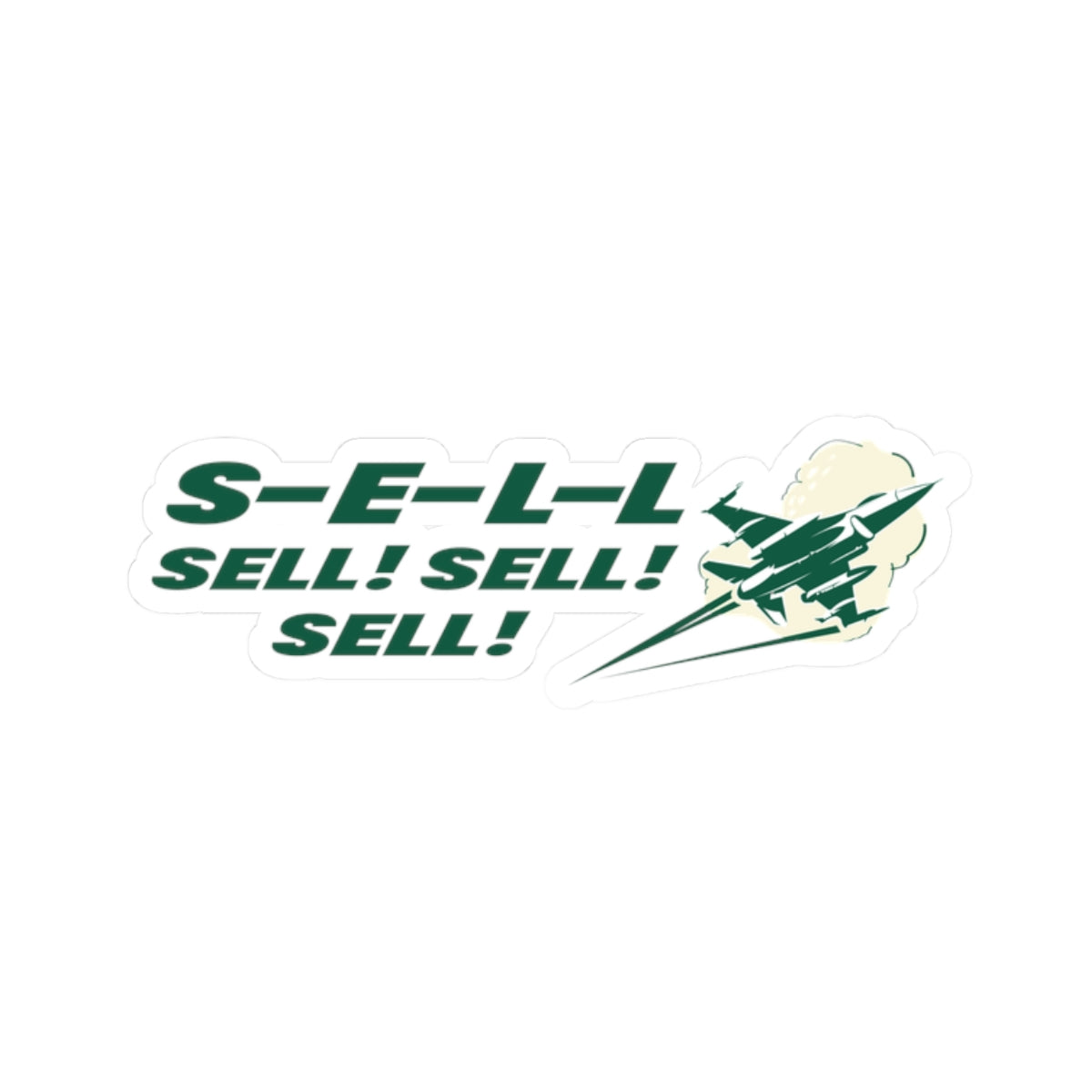 Stickers — NY Football 'S-E-L-L Sell! Sell! Sell!'
