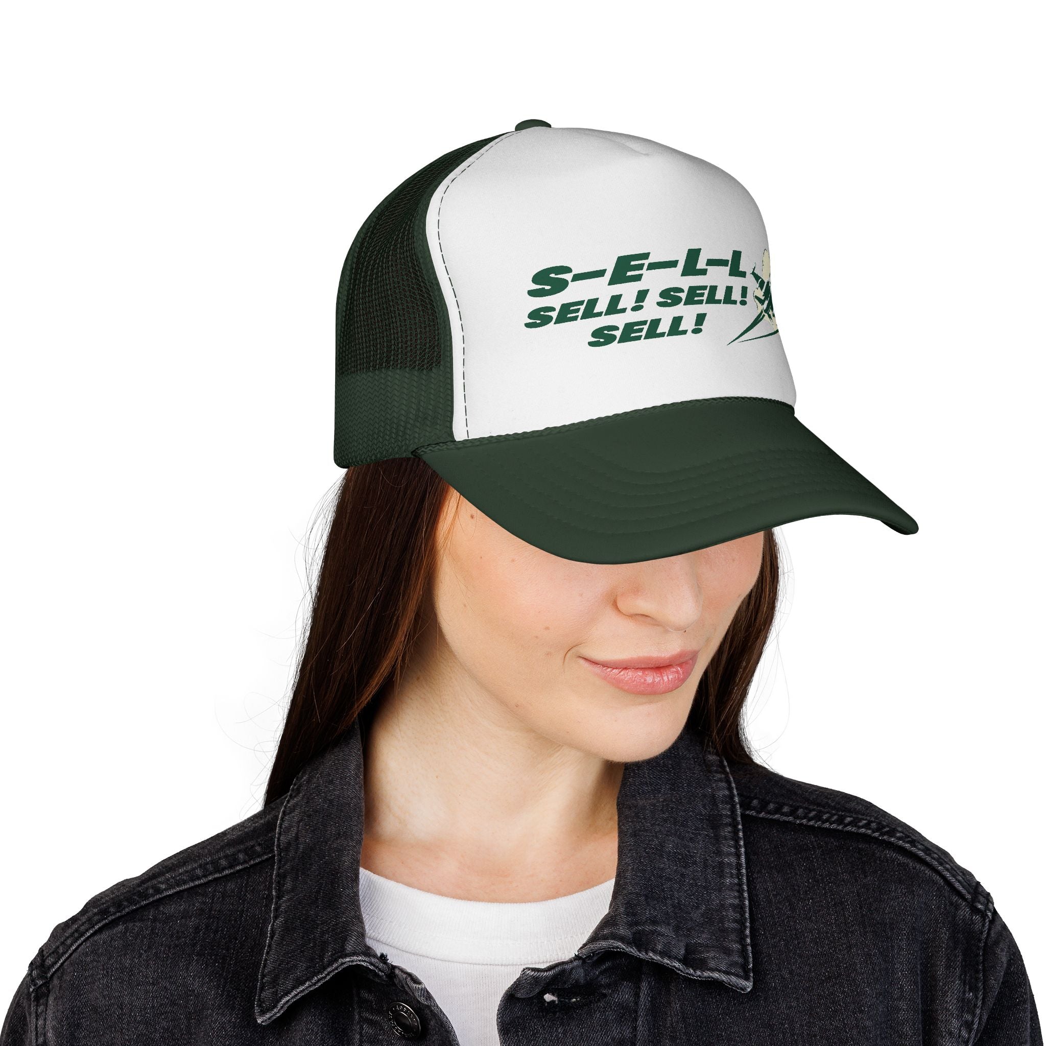 Trucker Cap — NY Football 'S-E-L-L Sell! Sell! Sell!'