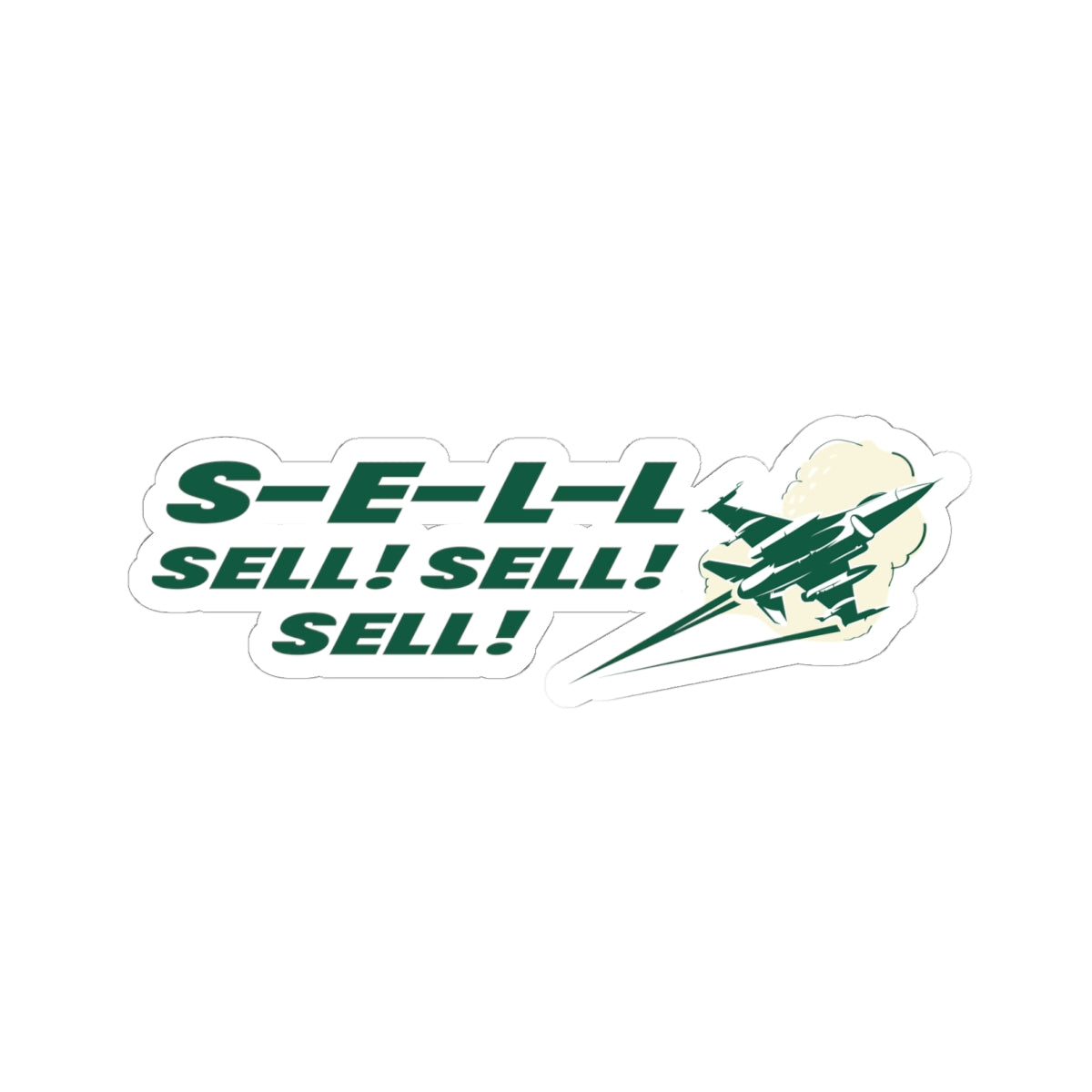 Stickers — NY Football 'S-E-L-L Sell! Sell! Sell!'